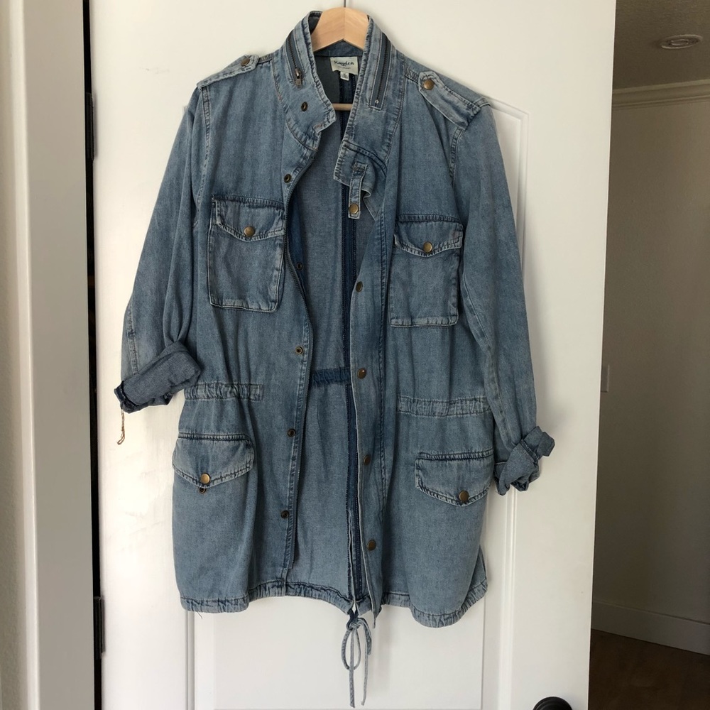 Lightweight Denim anorak